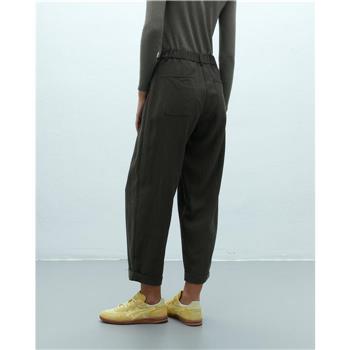 Pantalón barrel tobillero con pinzas LIRES