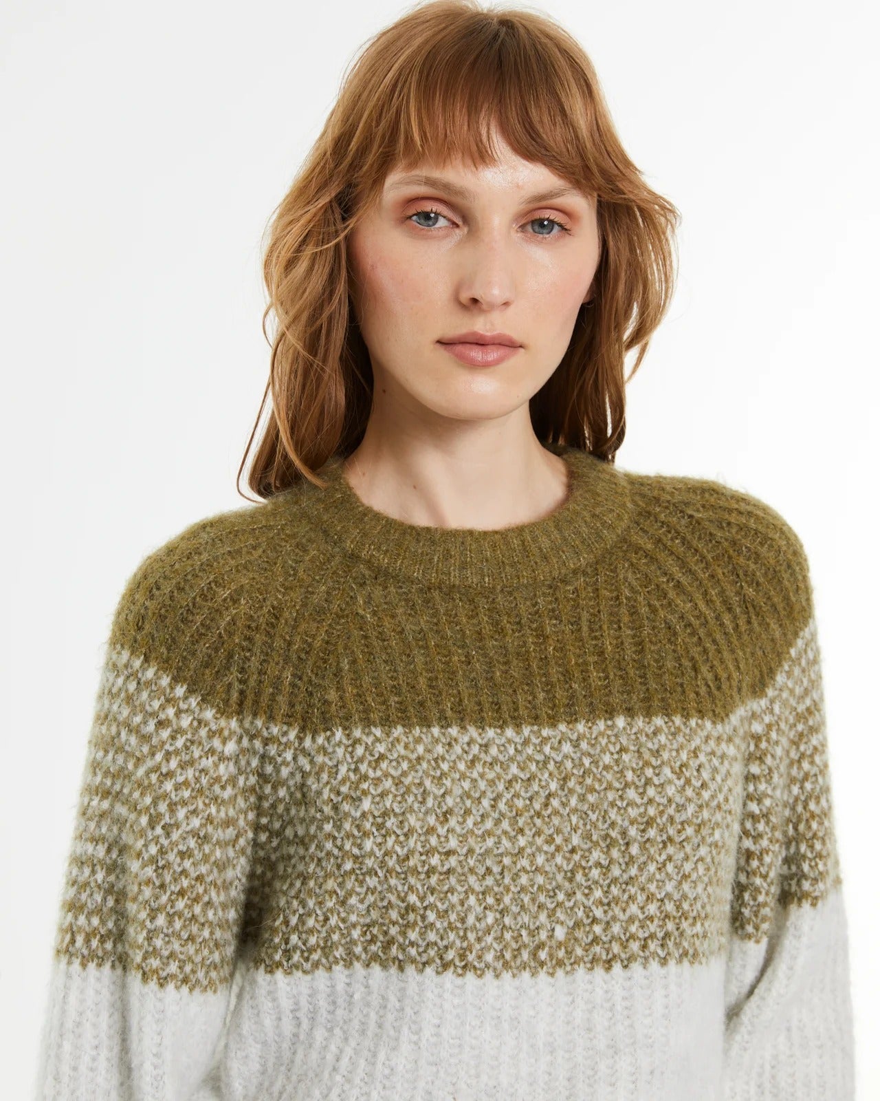 Jersey bicolor manga ranglán BIRGITTA