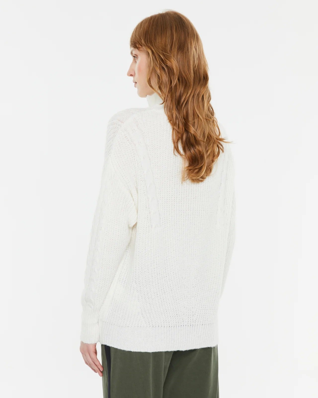 Jersey tipo polo con cremallera BEULA