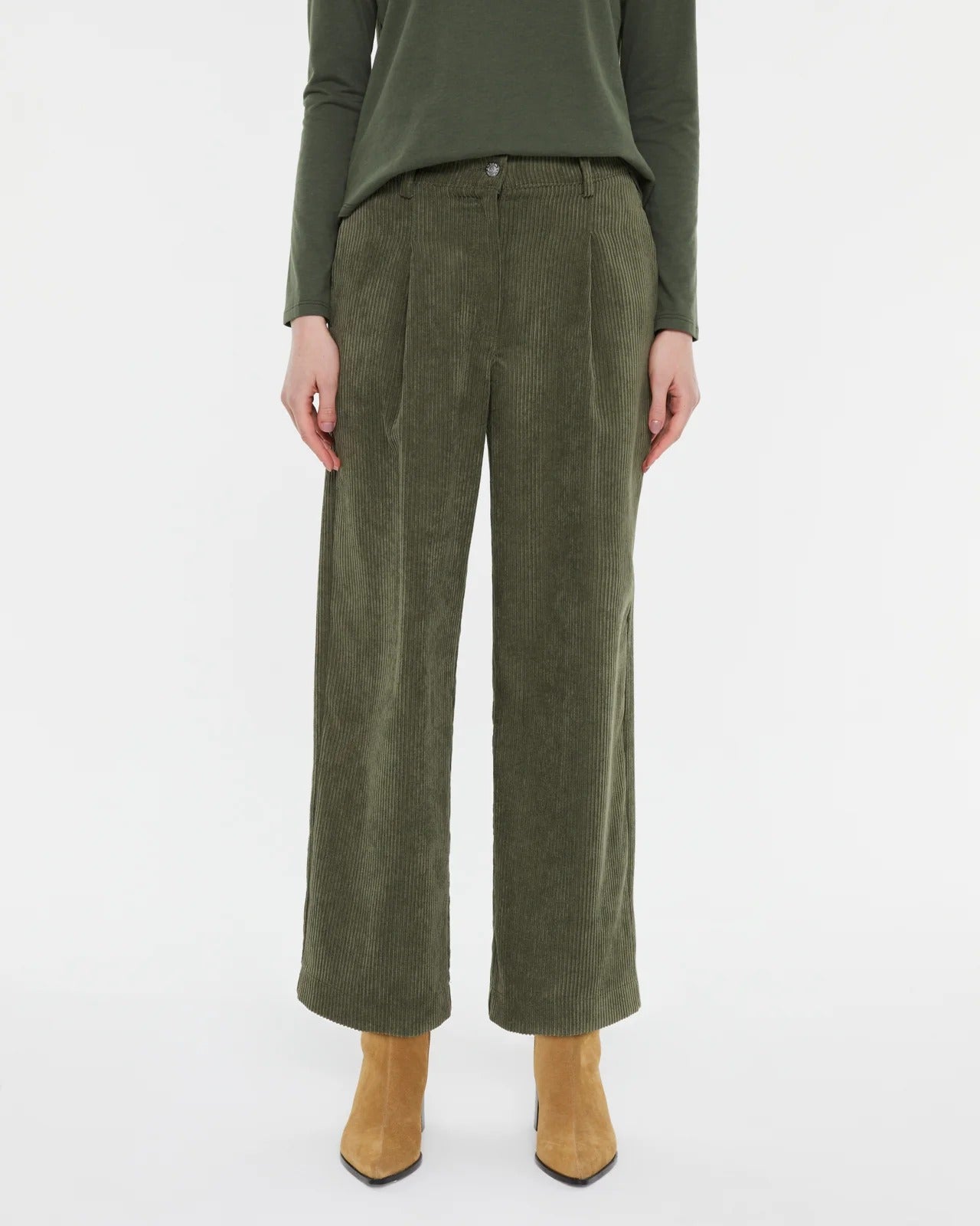 Pantalón de pana ancho tobillero BECA