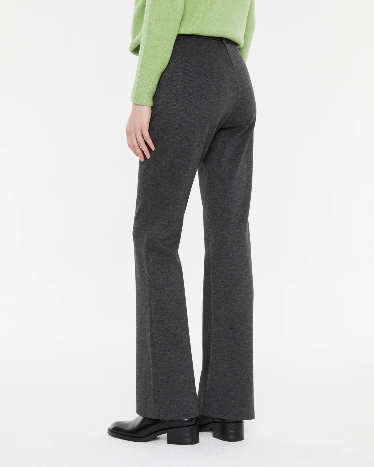 Pantalón campana punto liso BAYAN