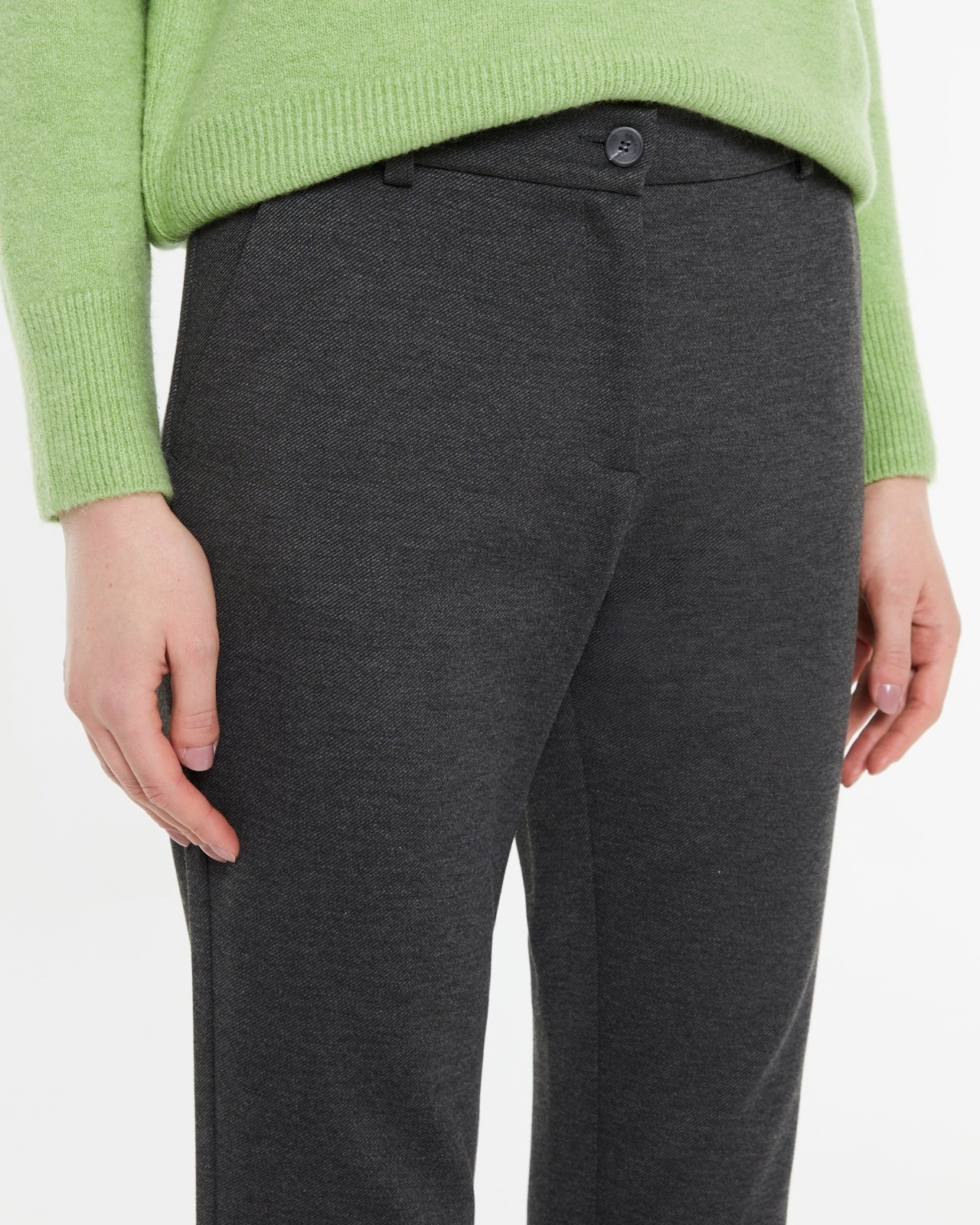 Pantalón campana punto liso BAYAN