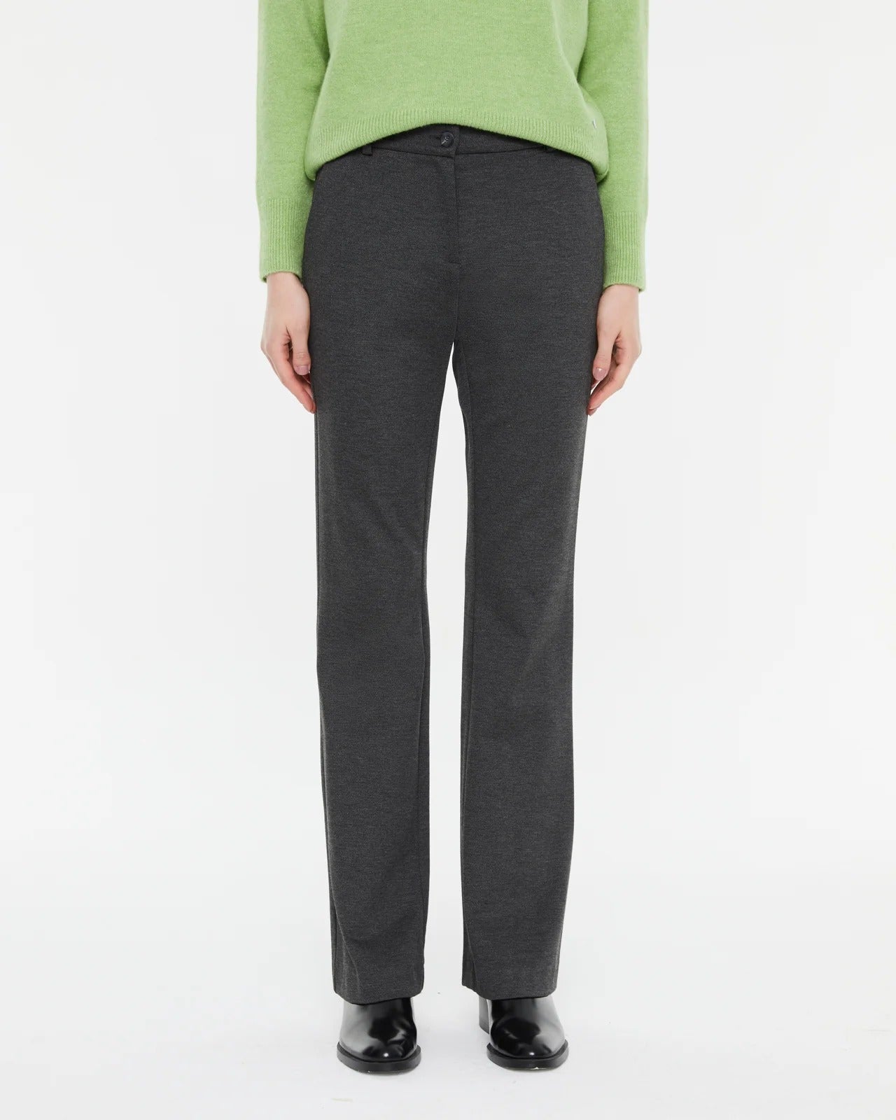 Pantalón campana punto liso BAYAN