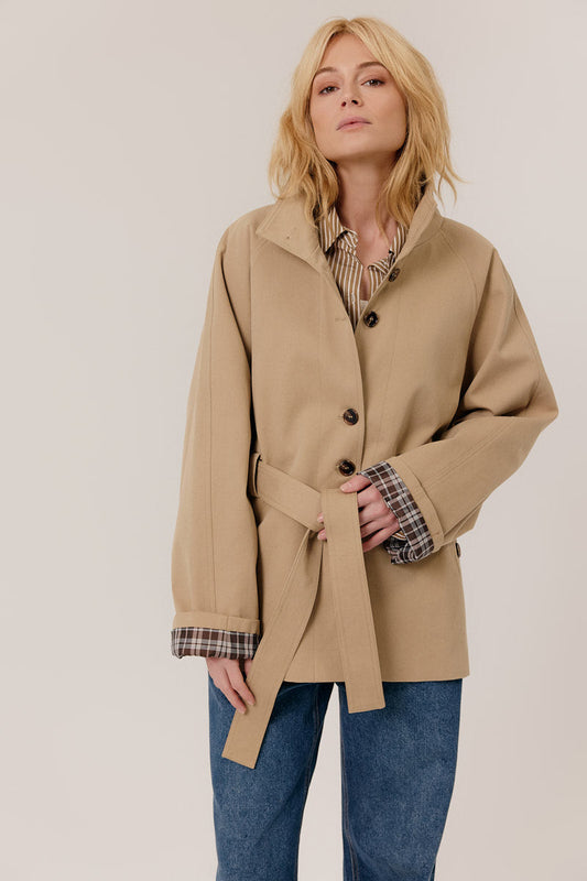 Gabardina corta FREYA