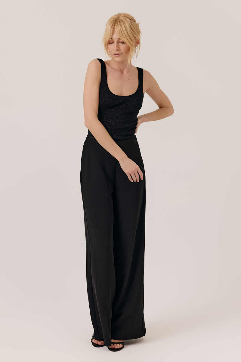 Pantalón holgado negro FILIPPA