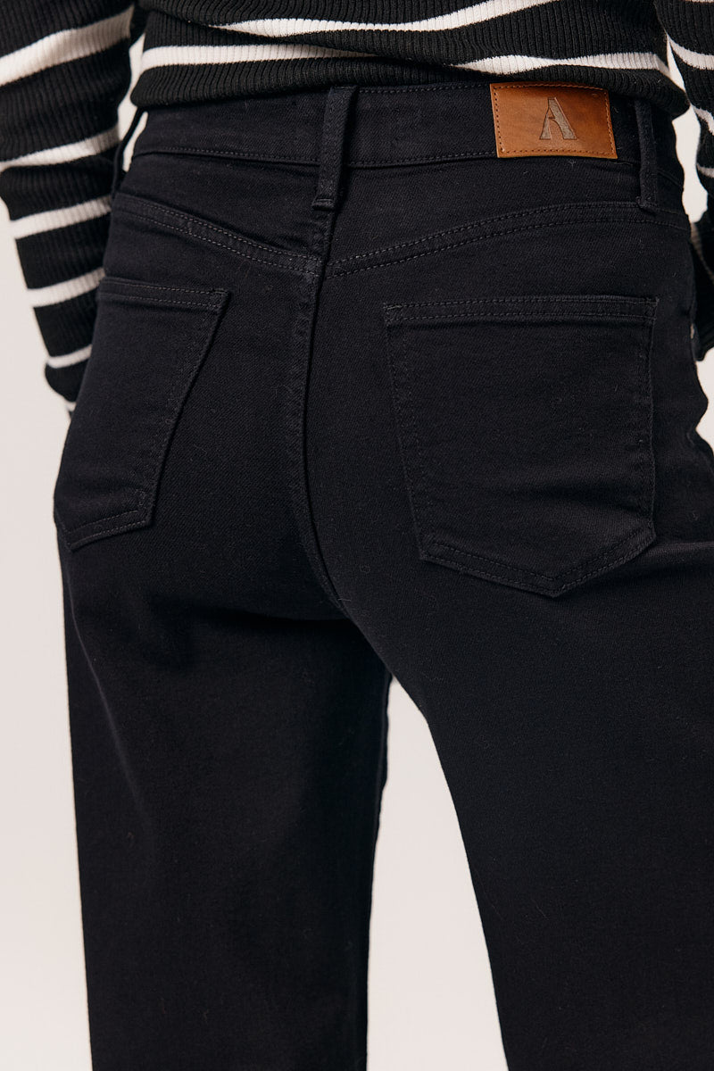 Pantalón vaquero negro BROOKE