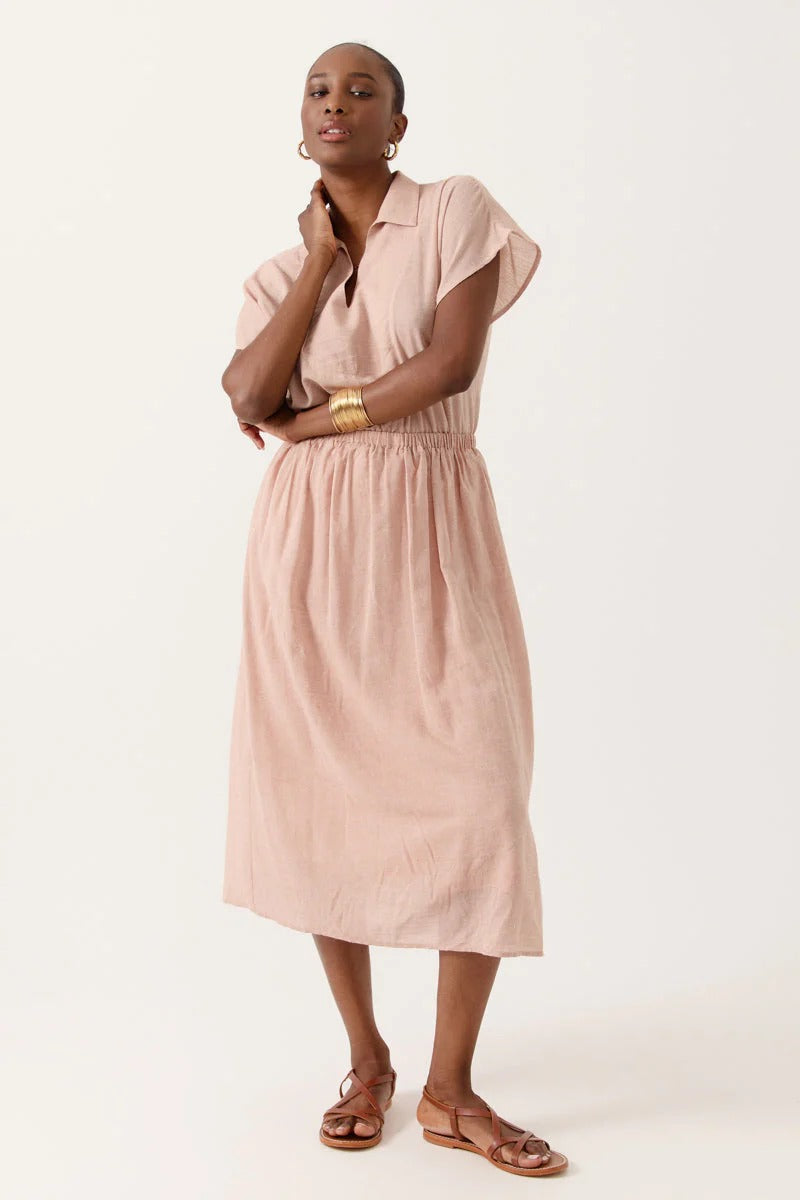 Falda larga estilo bohemio DELIORA