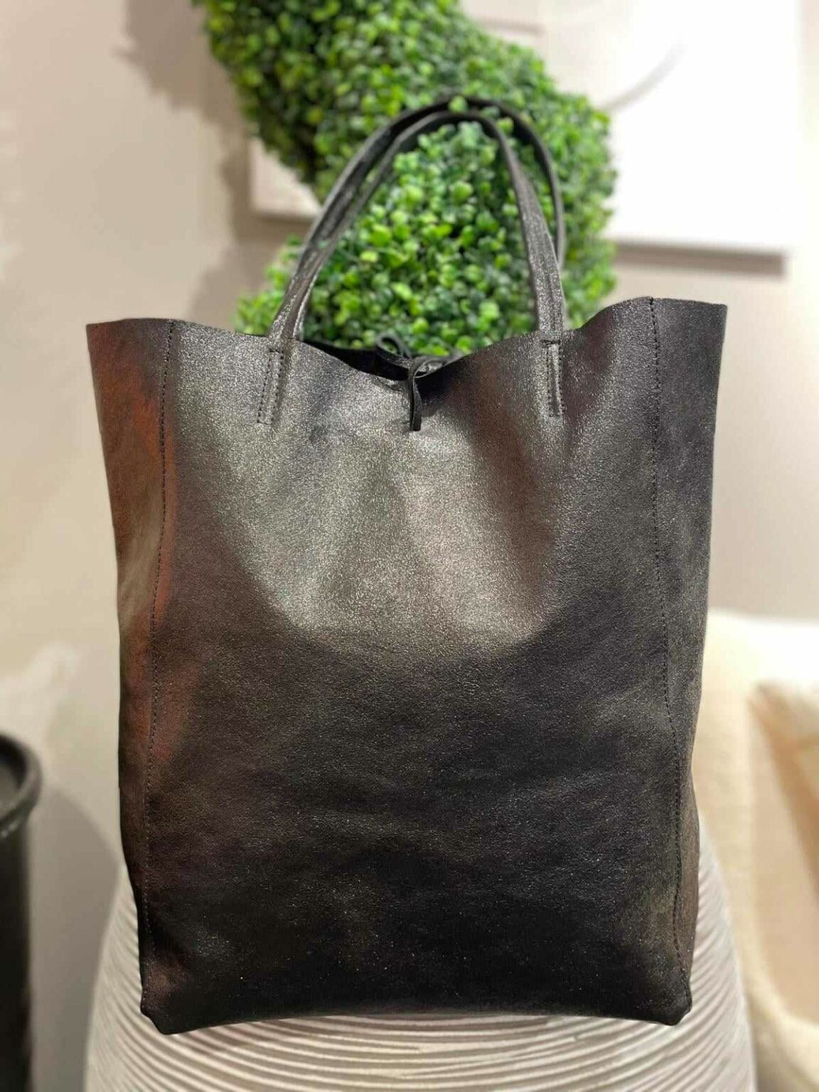 Bolso BROOKLYN negro metálico