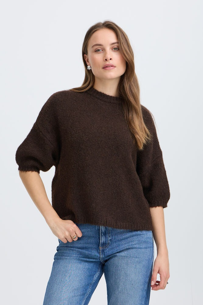 Jersey marrón LOTIA