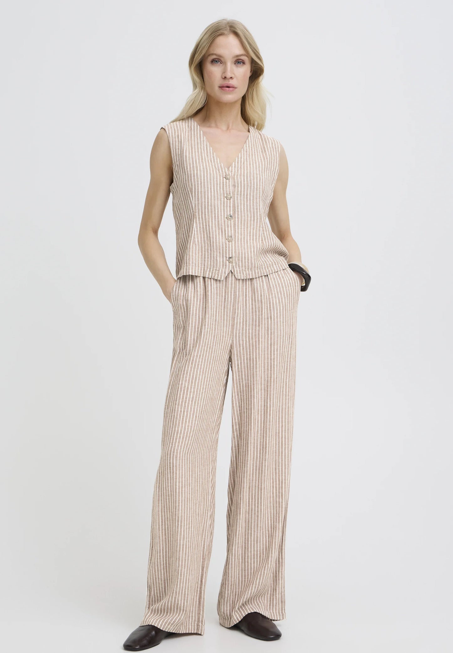 Pantalón largo a rayas DALAS