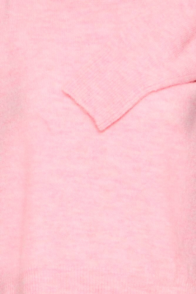 Jersey punto rosa claro LONNA