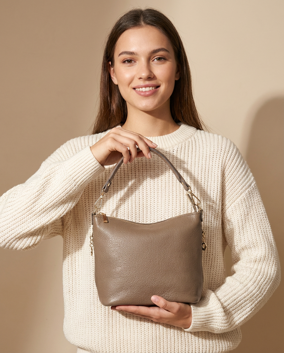 Bolso MACA beige