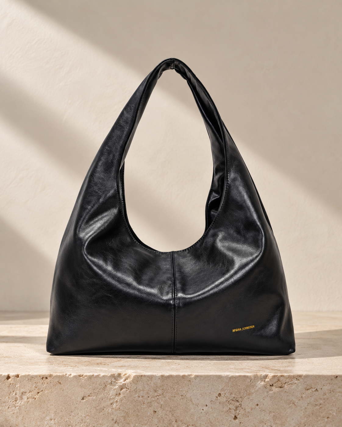 Bolso hobo negro REGINA