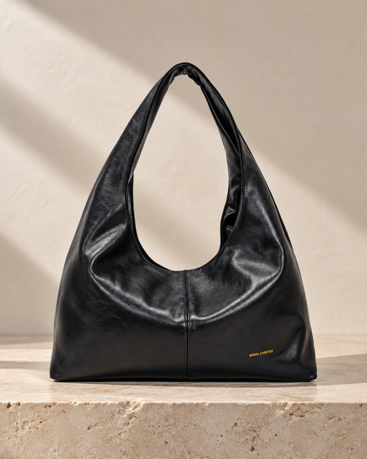 Bolso hobo negro REGINA
