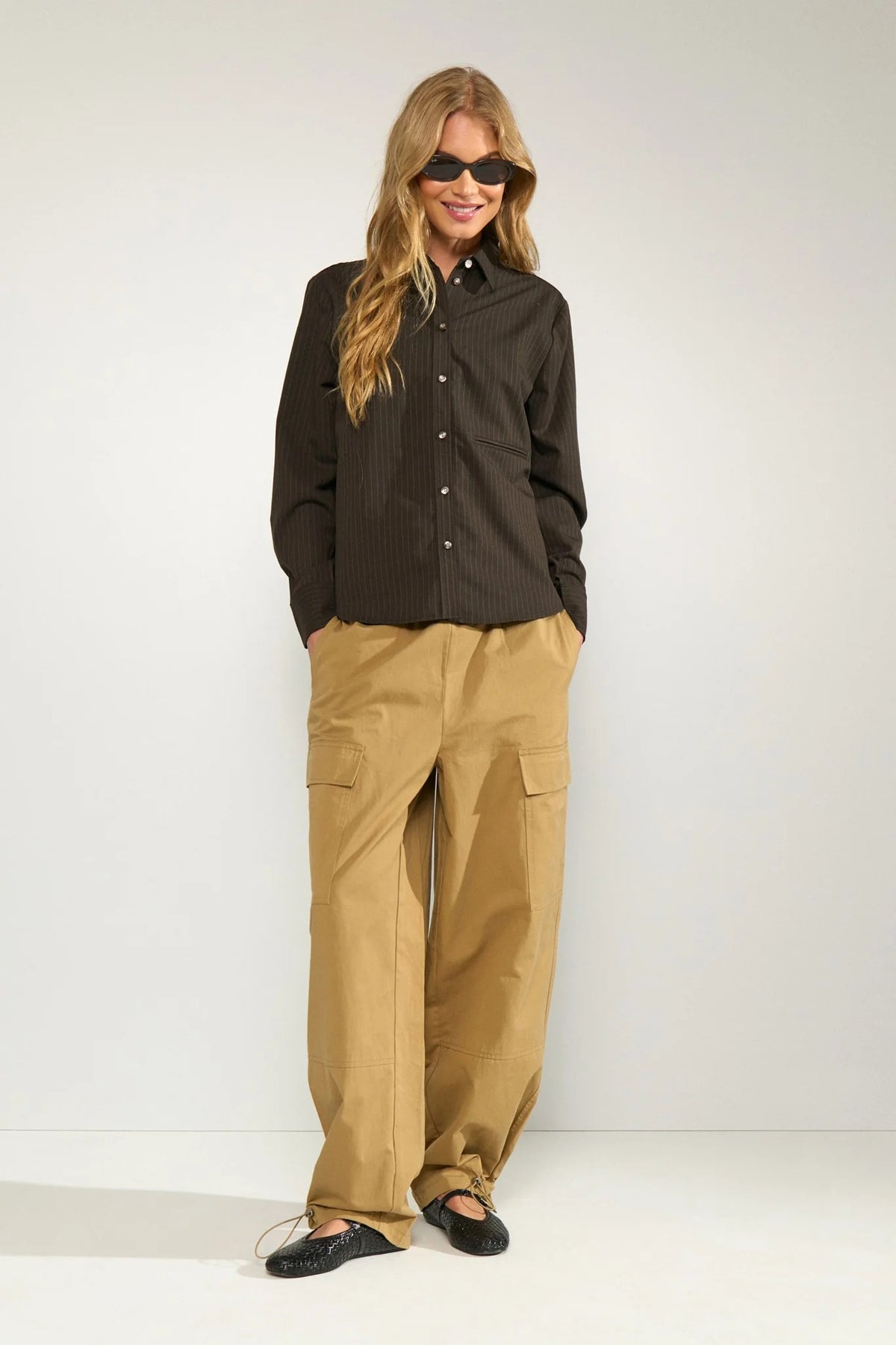 Camisa marrón LOYA