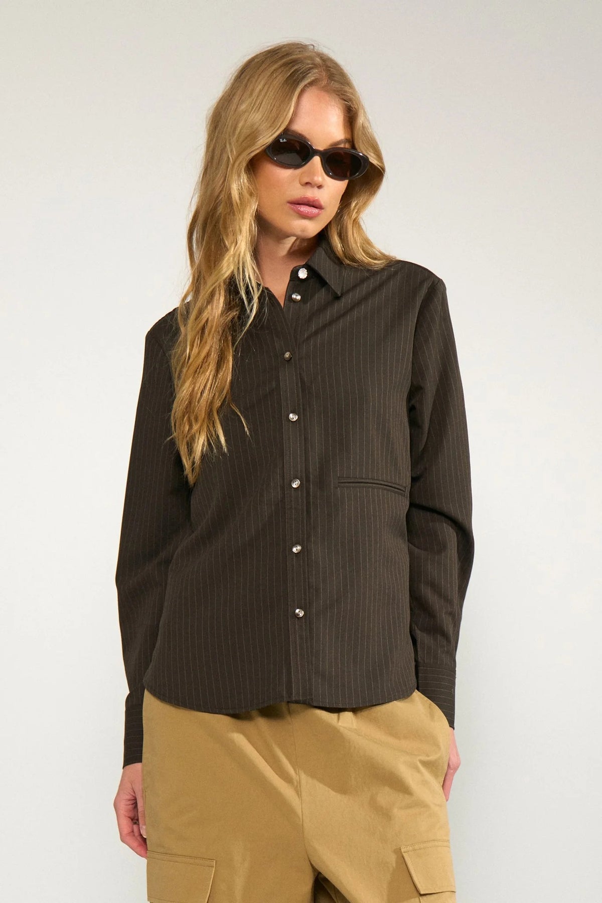 Camisa marrón LOYA