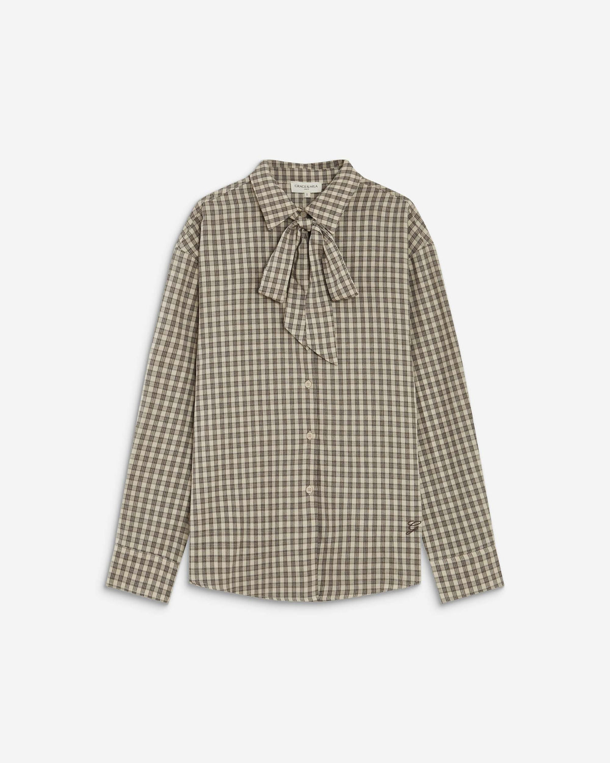Camisa cuadros oversize LAYLA