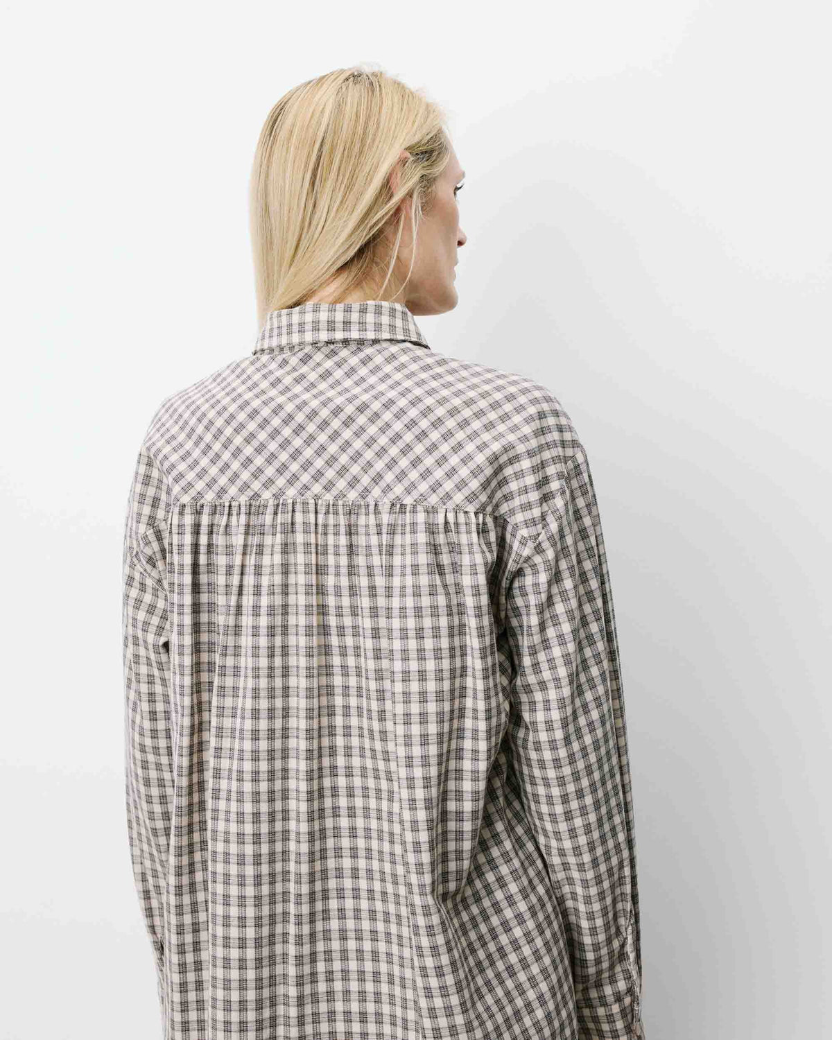 Camisa cuadros oversize LAYLA