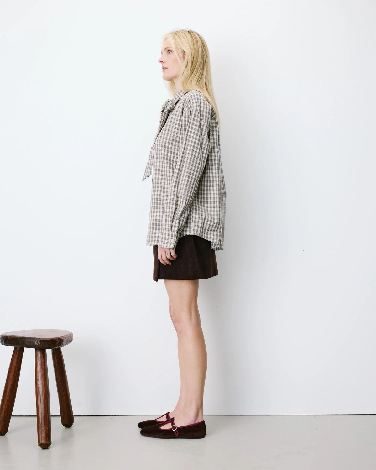 Camisa cuadros oversize LAYLA
