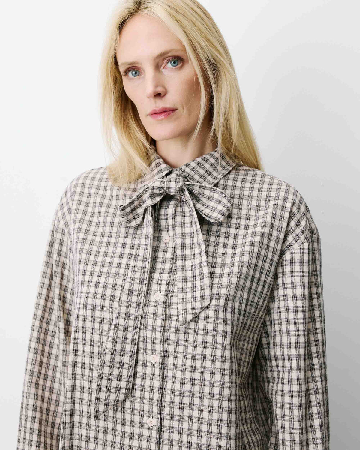 Camisa cuadros oversize LAYLA