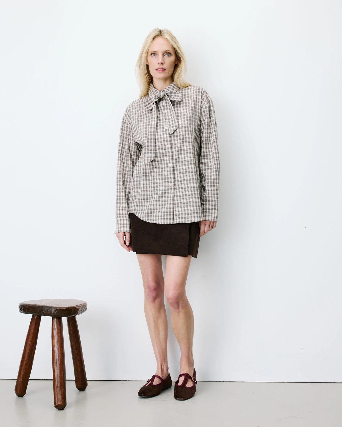 Camisa cuadros oversize LAYLA