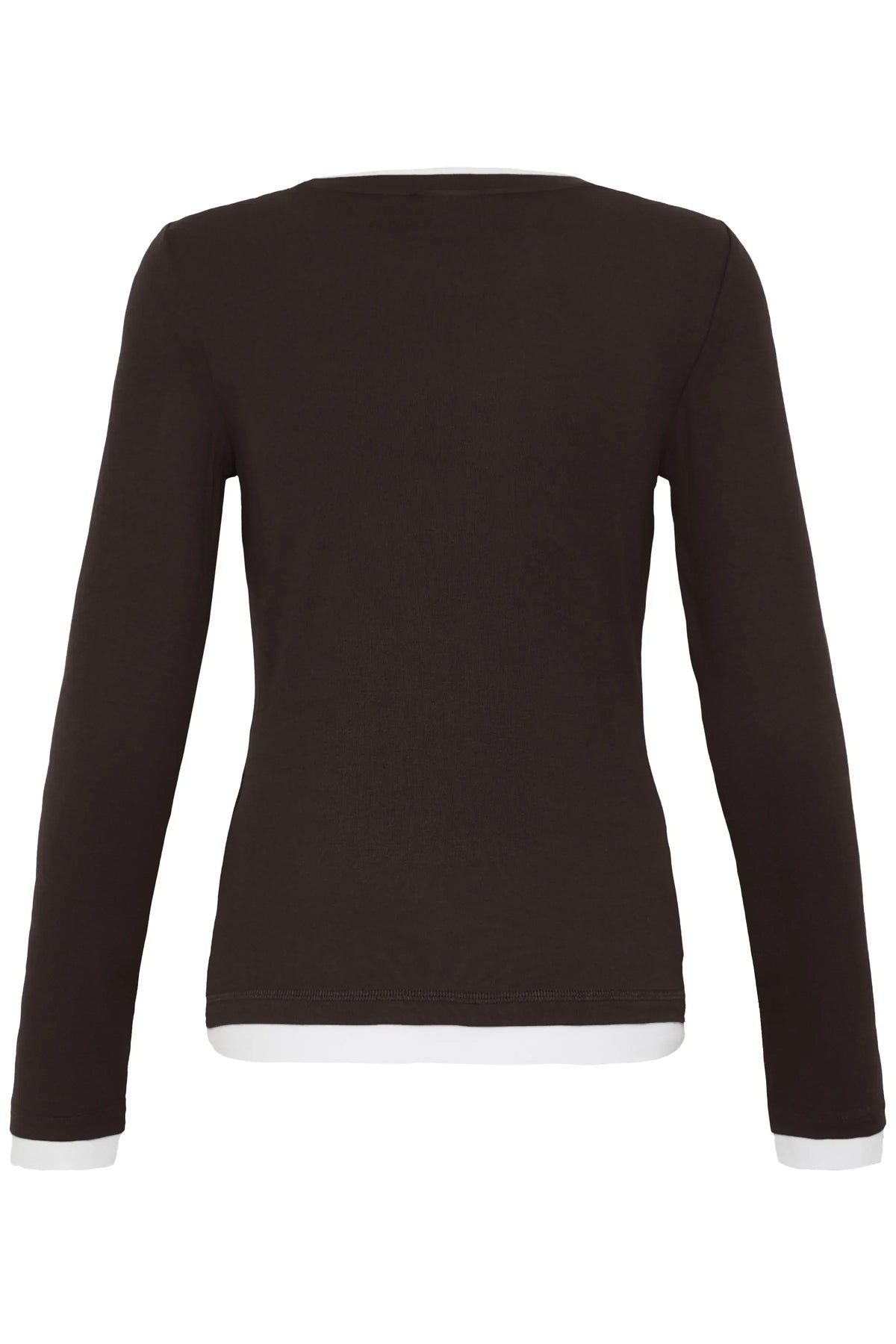 Camiseta marrón LENYA