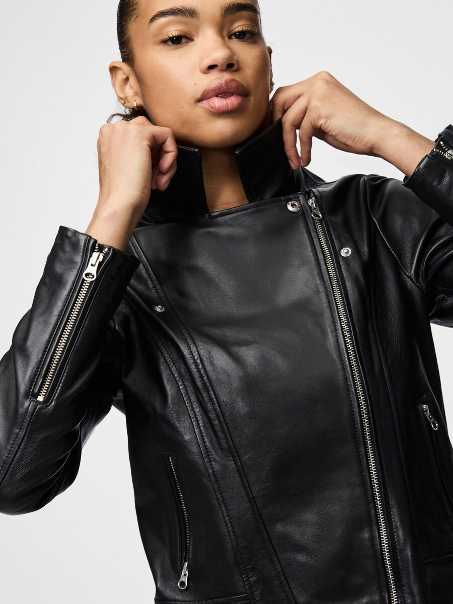 Chaqueta biker piel SUSANA
