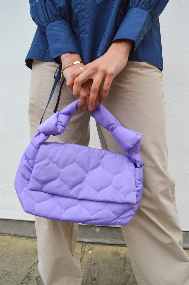 Bolso acolchado EMILY malva The Good Girl