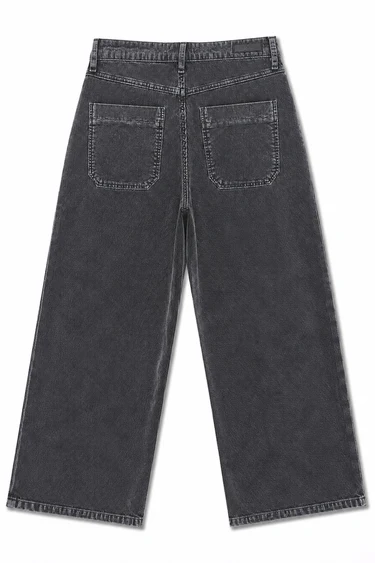 Pantalón pana gris LYA