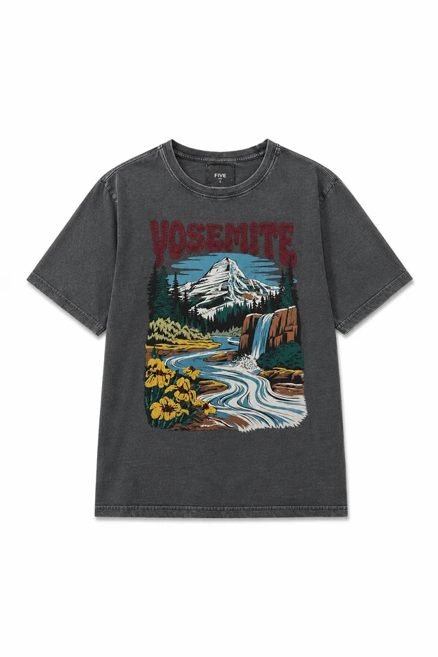 Camiseta YOSEMITE gris