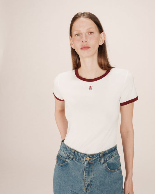 Camiseta ribete contraste BRITT