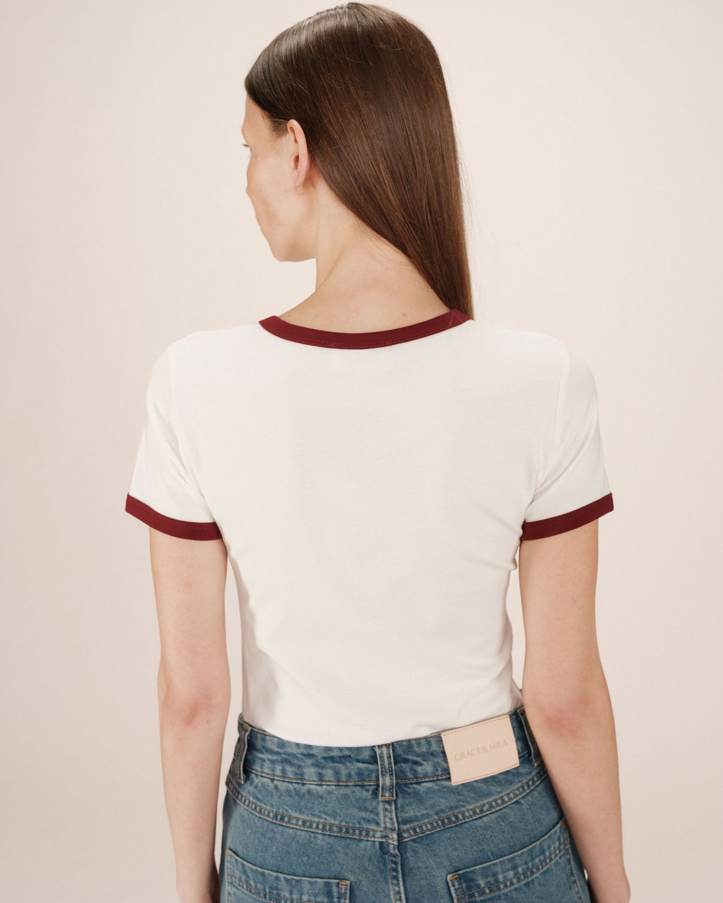 Camiseta ribete contraste BRITT