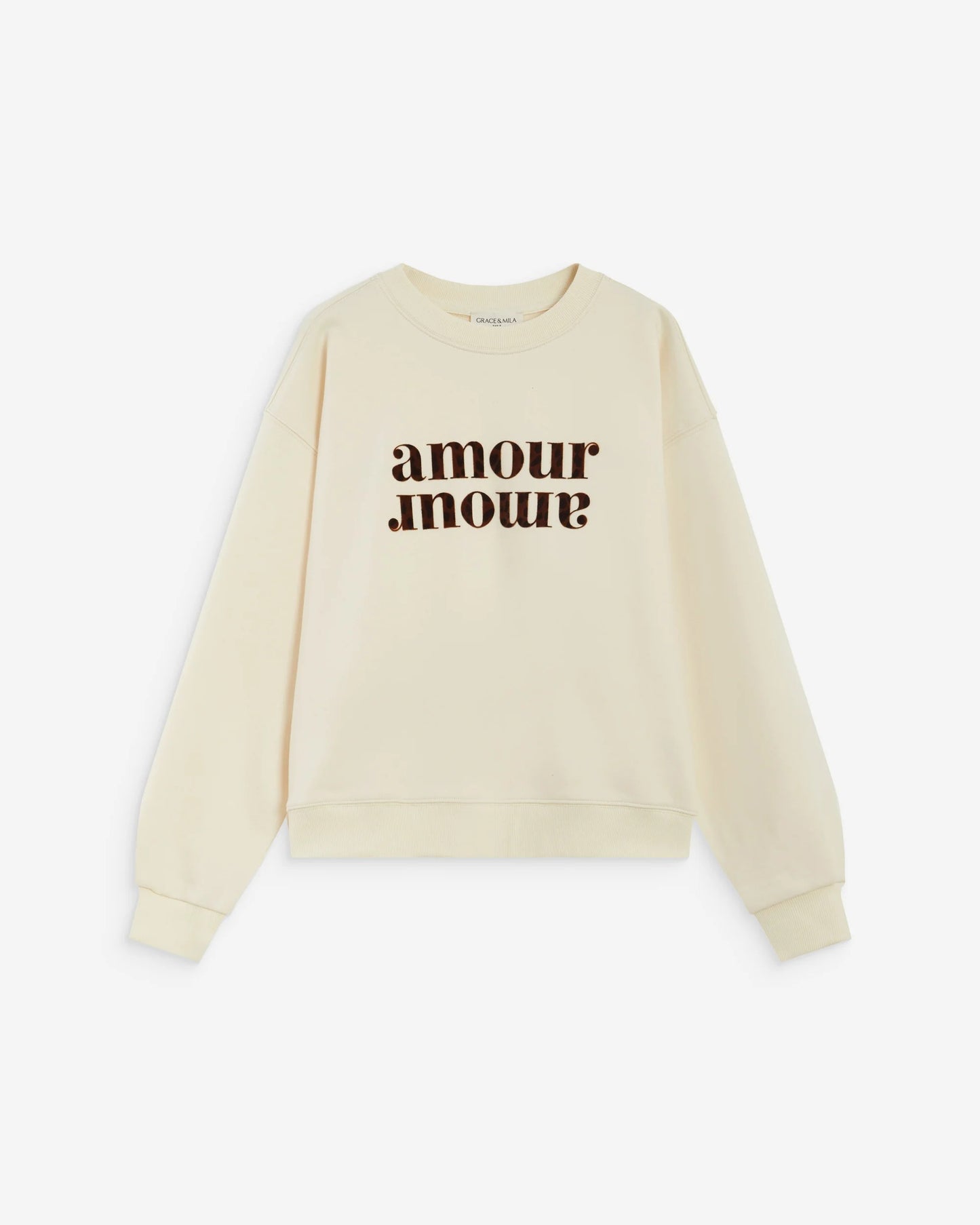 Sudadera en crudo LAMERY