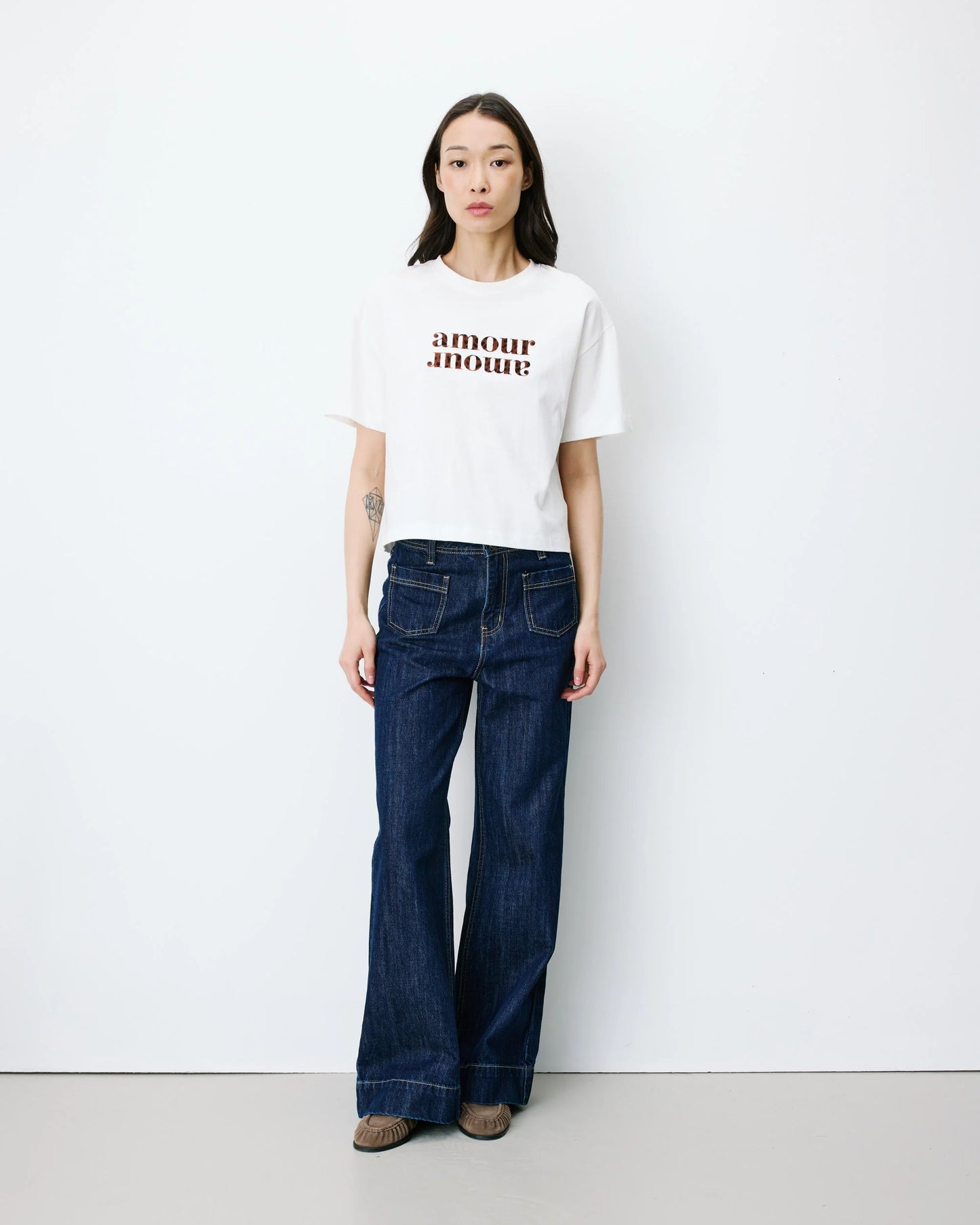 Camiseta blanca AMOUR