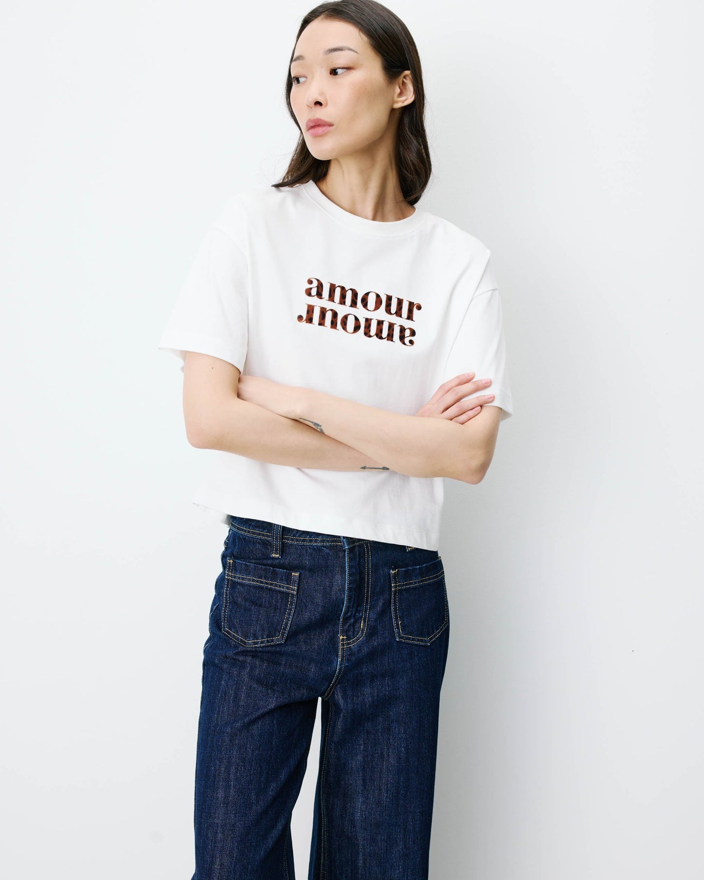 Camiseta blanca AMOUR
