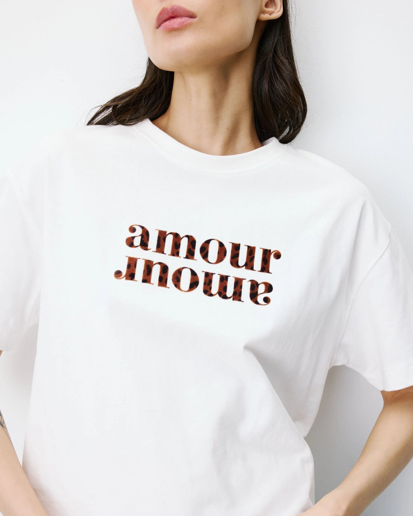 Camiseta blanca AMOUR