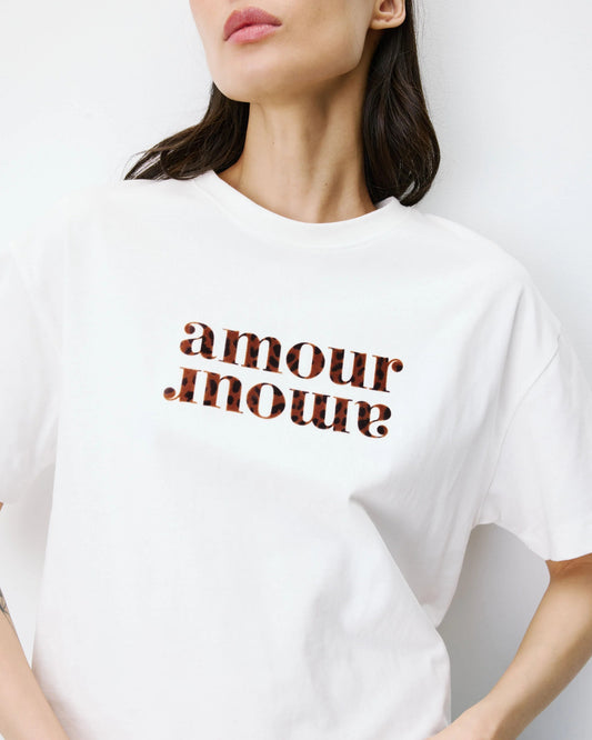 Camiseta blanca AMOUR