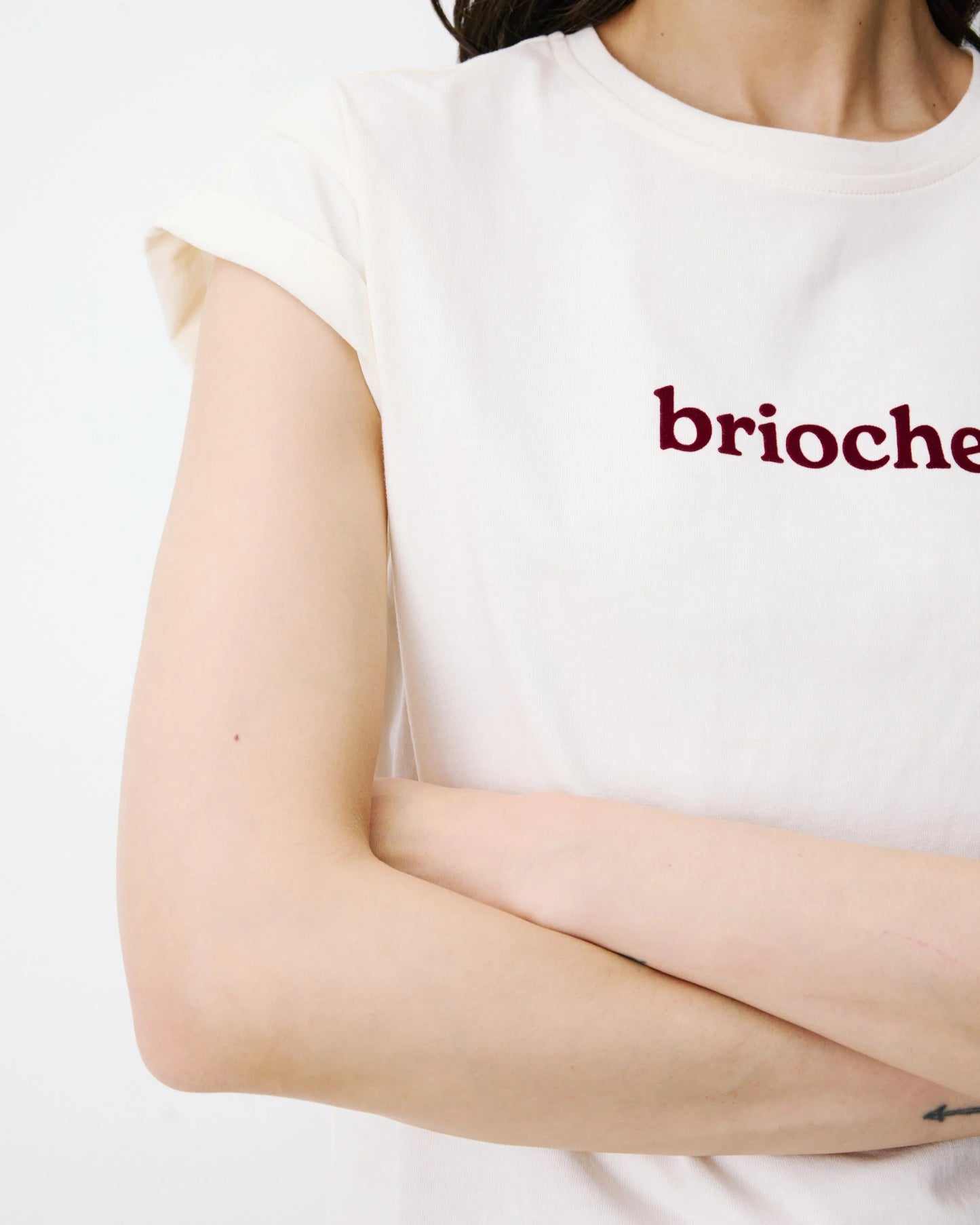 Camiseta en crudo BRIOCHE