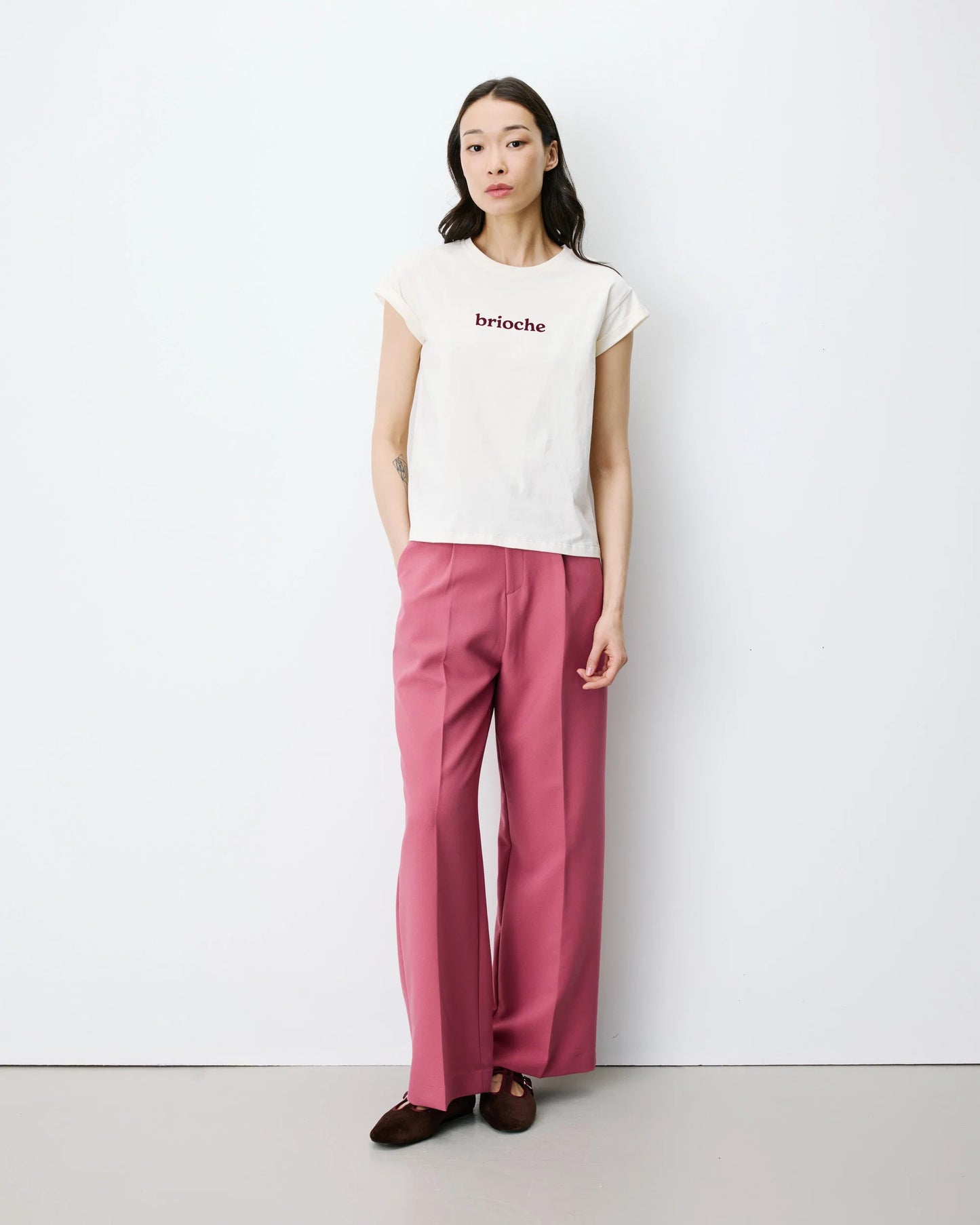 Camiseta en crudo BRIOCHE