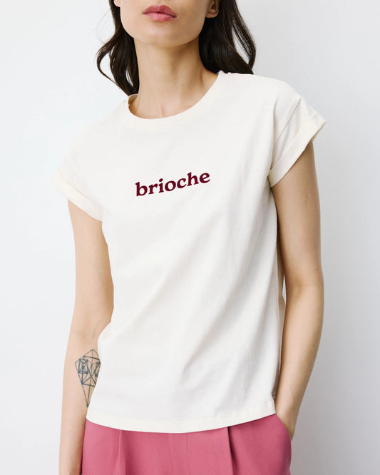 Camiseta en crudo BRIOCHE