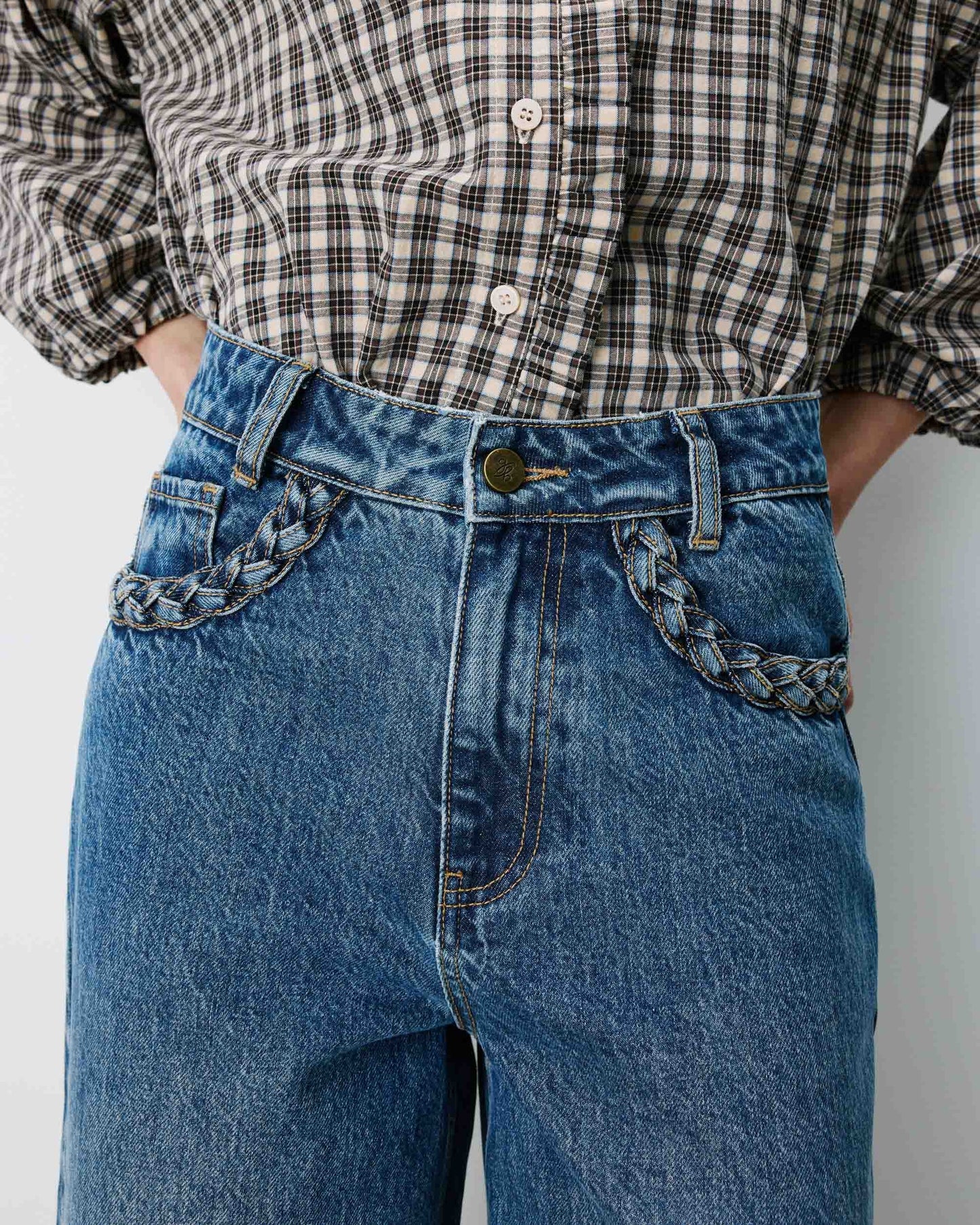 Vaquero vintage azul LUAN