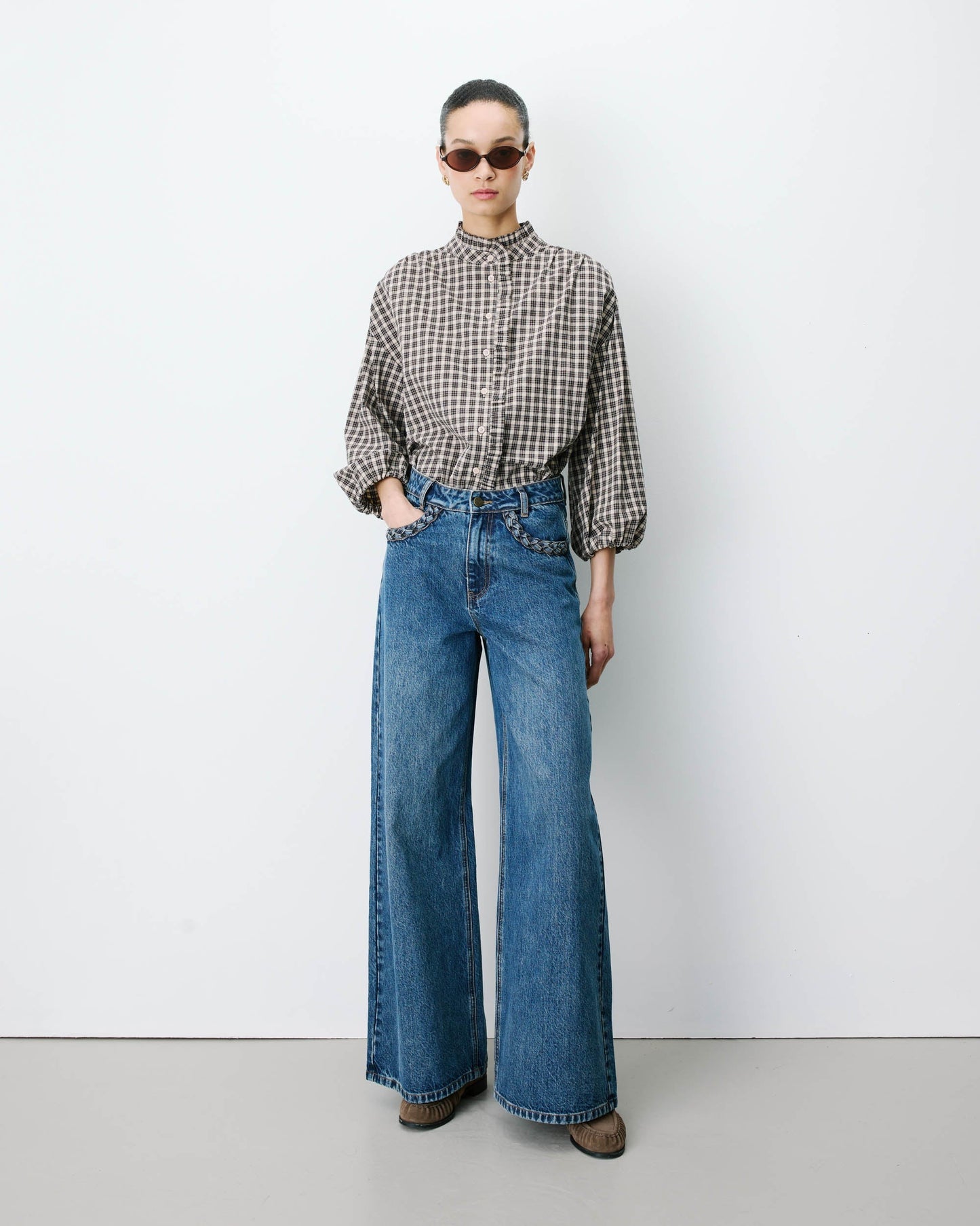 Vaquero vintage azul LUAN