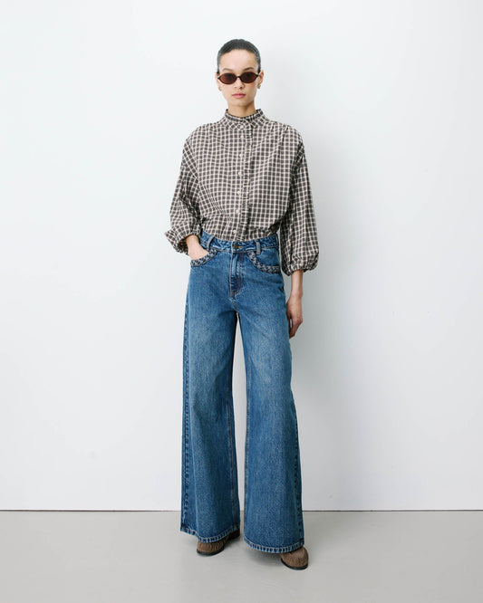 Vaquero vintage azul LUAN