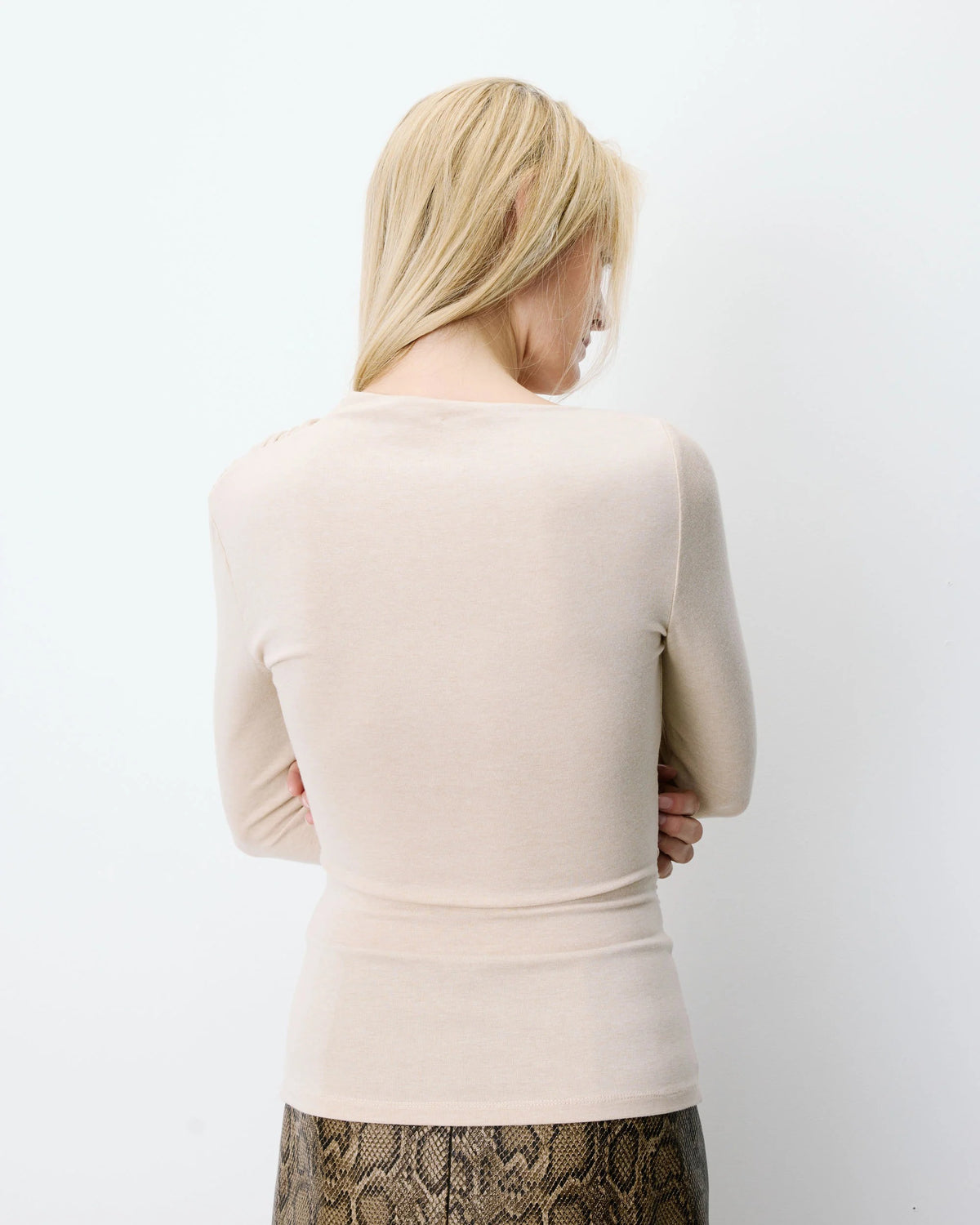 Top beige LAURY
