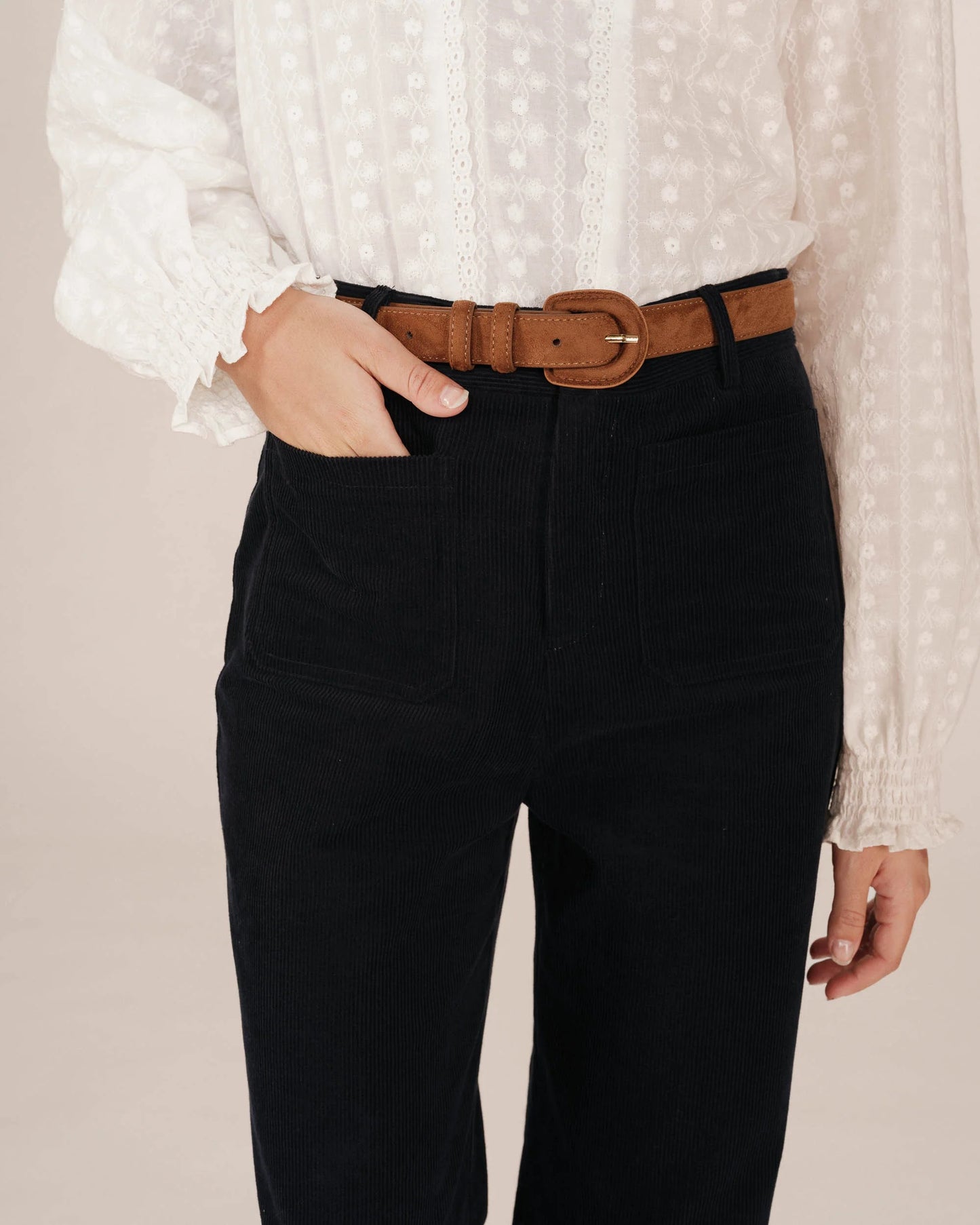 Pantalón de pana BLUE