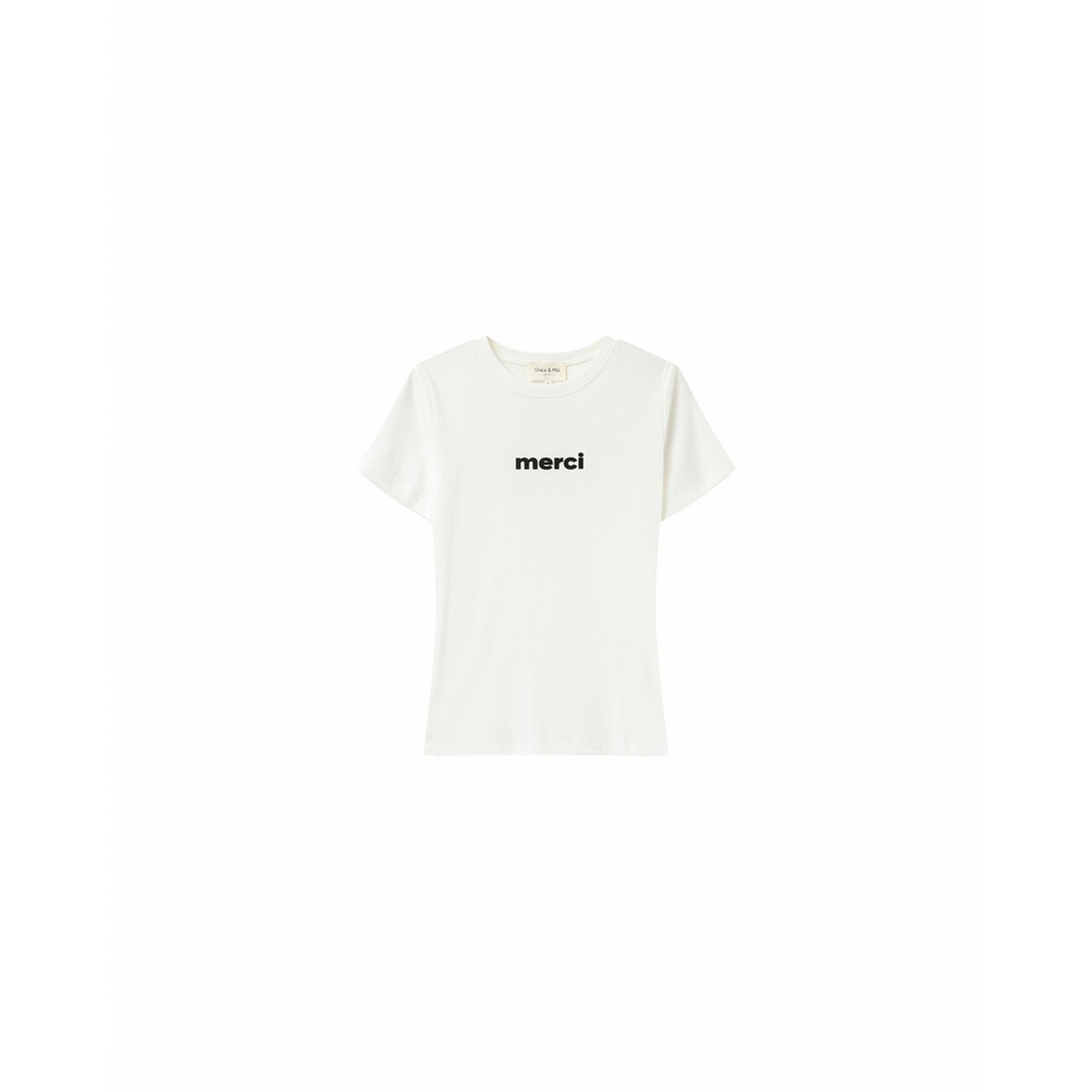 Camiseta manga corta MERCI
