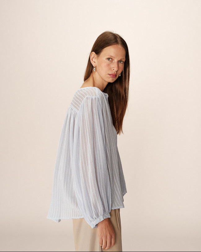 Blusa con transparencia MAYLA