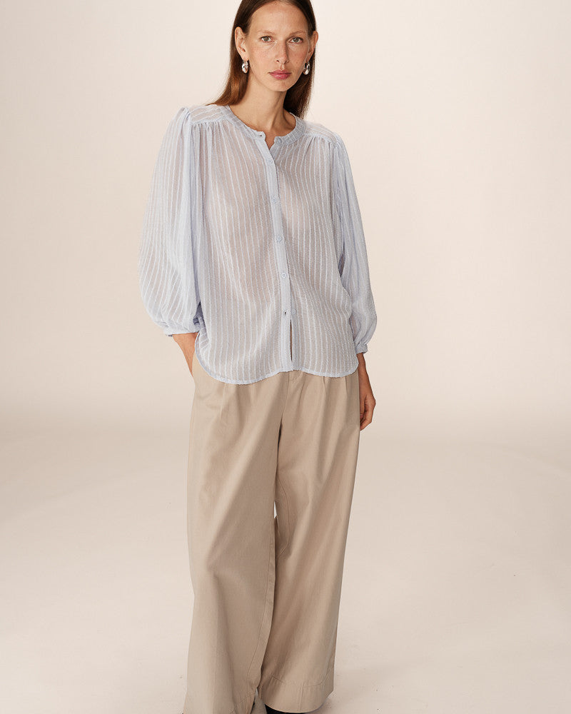 Blusa con transparencia MAYLA