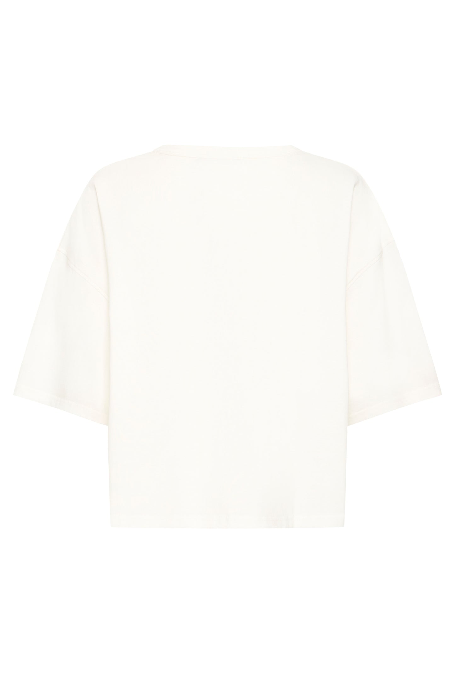 Camiseta extra loose blanca BECCA