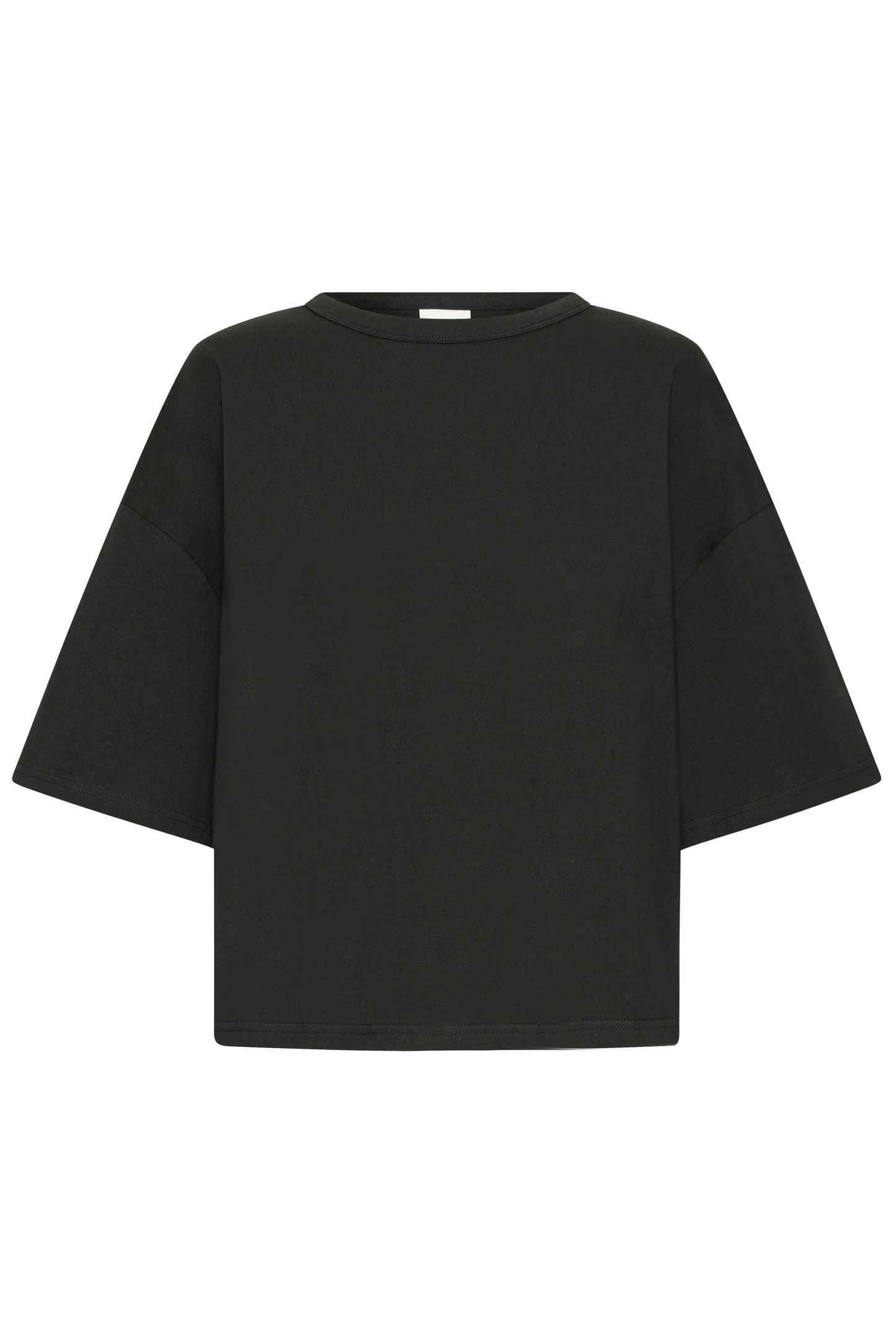 Camiseta extra loose negra BECCA
